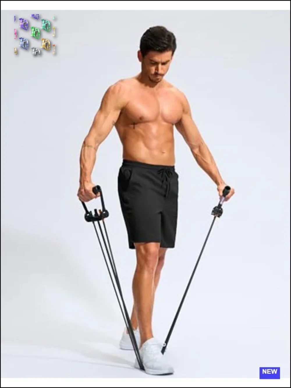 Men's Athletic Running Shorts with Zipper Pocket 5/7 Inch Quick Dry Gym Workout